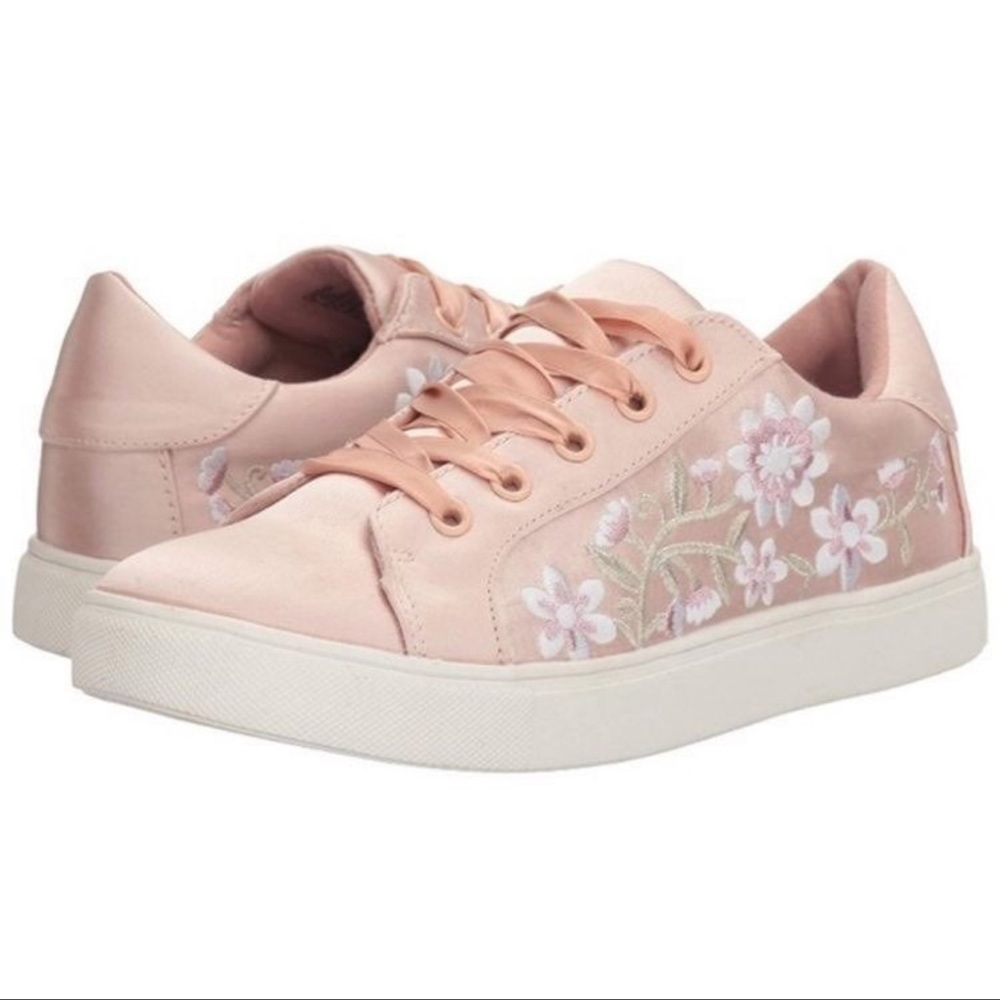 Betsey Johnson embroidered sneaker